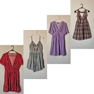 4 Like New Shein Dresses Size Large